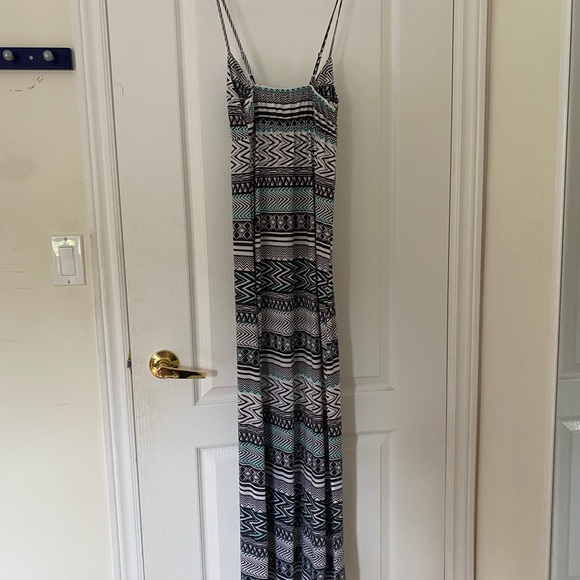 Summer Pattern Floor-length Dress - Picture 3 of 5